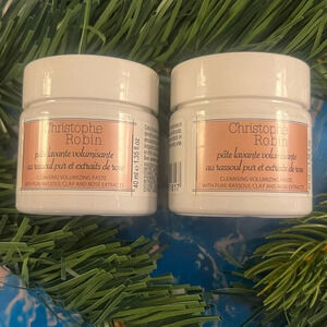 Set of 2 New/unopened Christophe Robin travel volumizing paste 1.35 Fl Oz